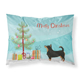 Caroline'S Treasures Lancashire Terrier Christmas Tree Fabric Standard Pillowcases, Multicolor