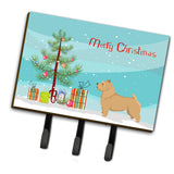 Caroline'S Treasures Norwich Terrier Christmas Tree Leash Or Key Holder Hooks, Multicolor