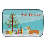 Caroline'S Treasures Ck3554Ddm Pembroke Corgi Christmas Tree Dish-Drying-Mats, 14 X 21, Multicolor