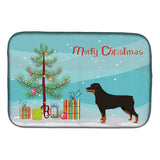 Caroline'S Treasures Ck3558Ddm Rottweiler Christmas Tree Dish-Drying-Mats, 14 X 21, Multicolor