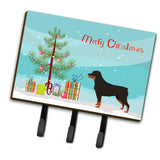 Caroline'S Treasures Rottweiler Christmas Tree Leash Or Key Holder Hooks, Multicolor