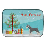 Caroline'S Treasures Ck3559Ddm Schnauzer Christmas Tree Dish-Drying-Mats, 14 X 21, Multicolor