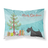 Caroline'S Treasures Scottish Terrier Christmas Tree Fabric Standard Pillowcases, Multicolor