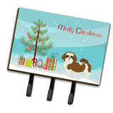 Caroline'S Treasures Shih Tzu Christmas Tree Leash Or Key Holder Hooks, Multicolor