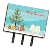 Caroline'S Treasures Spitz Christmas Tree Leash Or Key Holder Hooks, Multicolor