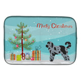 Caroline'S Treasures Ck3801Ddm Aussiedoodle #2 Christmas Tree Dish-Drying-Mats, 14 X 21, Multicolor