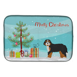 Caroline'S Treasures Ck3804Ddm Bernedoodle Christmas Tree Dish-Drying-Mats, 14 X 21, Multicolor