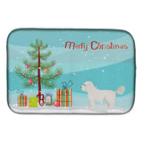 Caroline'S Treasures Ck3805Ddm Bichpoo White Christmas Tree Dish-Drying-Mats, 14 X 21, Multicolor