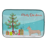 Caroline'S Treasures Ck3815Ddm Tan Chiweenie Christmas Tree Dish-Drying-Mats, 14 X 21, Multicolor