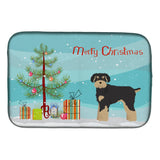 Caroline'S Treasures Ck3866Ddm Schnoodle Christmas Tree Dish-Drying-Mats, 14 X 21, Multicolor