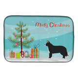 Caroline'S Treasures Ck3873Ddm Shollie #1 Christmas Tree Dish-Drying-Mats, 14 X 21, Multicolor