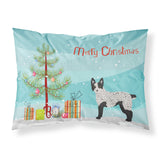 Caroline'S Treasures Texas Heeler Christmas Tree Fabric Standard Pillowcases, Multicolor