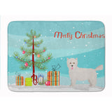 Caroline'S Treasures Westiepoo #2 Christmas Tree Machine Washable Memory Foam Mat Doormats, Multicolor