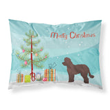 Caroline'S Treasures Whoodle #1 Christmas Tree Fabric Standard Pillowcases, Multicolor