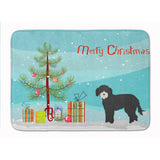 Caroline'S Treasures Whoodle #2 Christmas Tree Machine Washable Memory Foam Mat Doormats, Multicolor