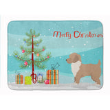 Caroline'S Treasures Yorkiepoo #2 Christmas Tree Machine Washable Memory Foam Mat Doormats, Multicolor
