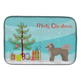 Caroline'S Treasures Ck3884Ddm Zuchon #1 Christmas Tree Dish-Drying-Mats, 14 X 21, Multicolor