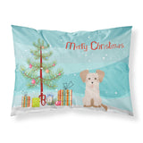 Caroline'S Treasures Morkie #3 Christmas Tree Fabric Standard Pillowcases, Multicolor
