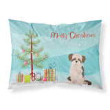 Caroline'S Treasures Shi Chi #3 Christmas Tree Fabric Standard Pillowcases, Multicolor
