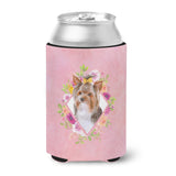 Caroline'S Treasures Ck4194Cc Yorkshire Terrier #1 Pink Flowers Can Or Bottle Hugger Cold-Beverage-Koozies, 12 Oz, Multicolor,