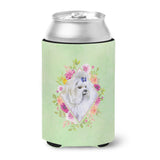 Caroline'S Treasures Ck4319Cc Maltese Green Flowers Can Or Bottle Hugger Cold-Beverage-Koozies, 12 Oz, Multicolor