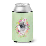 Caroline'S Treasures Ck4322Cc Moscow Watchdog Green Flowers Can Or Bottle Hugger Cold-Beverage-Koozies, 12 Oz, Multicolor