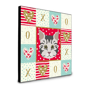 American Bobtail Cat Love Artwork Wall Panel Ck5079Up88