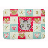 Caroline'S Treasures American Shorthair Cat Love Machine Washable Memory Foam Mat Doormats, Multicolor