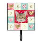 Caroline'S Treasures American Wirehair Cat Love Leash Or Key Holder Hooks, Multicolor