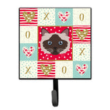 Caroline'S Treasures Birman Cat Love Leash Or Key Holder Hooks, Multicolor
