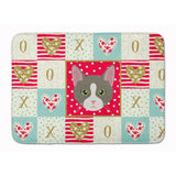 Caroline'S Treasures Brazilian Shorthair Cat Love Machine Washable Memory Foam Mat Doormats, Multicolor
