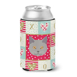 Caroline'S Treasures Ck5100Cc Chartreux Cat Love Can Or Bottle Hugger Cold-Beverage-Koozies, Multicolor