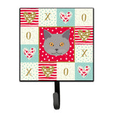 Caroline'S Treasures Chartreux Cat Love Leash Or Key Holder Hooks, Multicolor