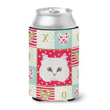 Caroline'S Treasures Ck5103Cc Chinchilla Persian Longhair Cat Love Can Hugger Cold-Beverage-Koozies, Multicolor