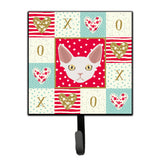 Caroline'S Treasures Devon Rex Cat Love Leash Or Key Holder Hooks, Multicolor