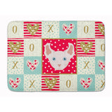Caroline'S Treasures Dwelf Cat Love Machine Washable Memory Foam Mat Doormats, Multicolor