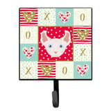 Caroline'S Treasures Dwelf Cat Love Leash Or Key Holder Hooks, Multicolor