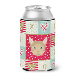 Caroline'S Treasures Ck5119Cc German Rex Cat Love Can Or Bottle Hugger Cold-Beverage-Koozies, Multicolor