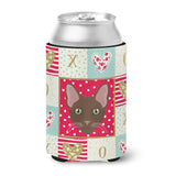 Caroline'S Treasures Ck5120Cc Havana Brown Cat Love Can Or Bottle Hugger Cold-Beverage-Koozies, Multicolor