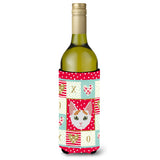 Caroline'S Treasures Ck5122Literk Japanese Bobtail Cat Wine Bottle Hugger Cold-Beverage-Koozies, 750 Ml, Multicolor