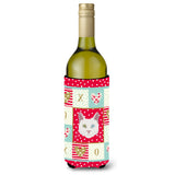 Caroline'S Treasures Ck5123Literk Khao Manee Cat Wine Bottle Hugger Cold-Beverage-Koozies, 750 Ml, Multicolor