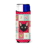 Caroline'S Treasures Ck5131Muk Mandalay Cat Michelob Ultra Hugger For Slim Cans Cold-Beverage-Koozies, Multicolor