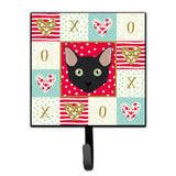 Caroline'S Treasures Mandalay Cat Love Leash Or Key Holder Hooks, Multicolor