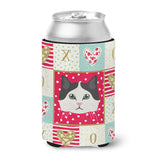 Caroline'S Treasures Ck5152Cc Ragamuffin Cat Love Can Or Bottle Hugger Cold-Beverage-Koozies, Multicolor