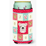 Caroline'S Treasures Ck5197Tbc English Bulldog Tall Boy Insulator Hugger Cold-Beverage-Koozies, Multicolor