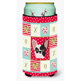 Caroline'S Treasures Ck5200Tbc French Bulldog Tall Boy Insulator Hugger Cold-Beverage-Koozies, Multicolor