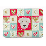 Caroline'S Treasures Glen Of Imaal Love Machine Washable Memory Foam Mat Doormats, Multicolor
