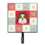 Caroline'S Treasures Imperial Shih Tzu Love Leash Or Key Holder Hooks, Multicolor