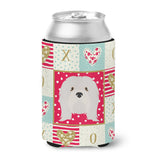 Caroline'S Treasures Ck5215Cc Lhasa Apso Love Can Or Bottle Hugger Cold-Beverage-Koozies, Multicolor