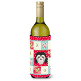 Caroline'S Treasures Ck5216Literk Lowchen Little Lion Dog Wine Bottle Hugger Cold-Beverage-Koozies, 750 Ml, Multicolor